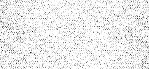 Abstract vector noise. Small particles of debris and dust. Distressed uneven background. Grunge texture overlay with fine grains isolated on white background. Vector illustration. EPS10.