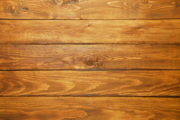 Warm brown colored wooden background, wooden planks