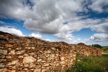 Landscape in the Montes de Toledo, Castilla La Mancha, Spain.