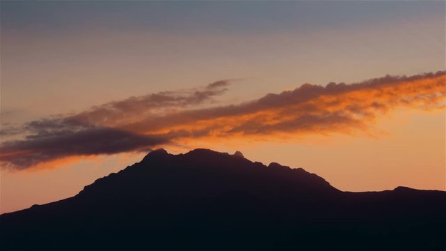 timelapse, 4k, sunset, nature, cotacachi, ecuador, sky, south america, village, volcano, latin, latin america, cotacachi volcano, america, clouds, south, landscape, travel, cloudscape, blue, 