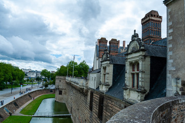 Fototapeta na wymiar Chateau des ducs de Bretagne