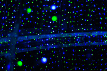 abstract background with stars