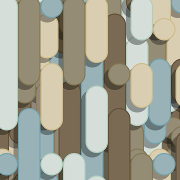 Color Abstract Lines Rain Generative Art background illustration