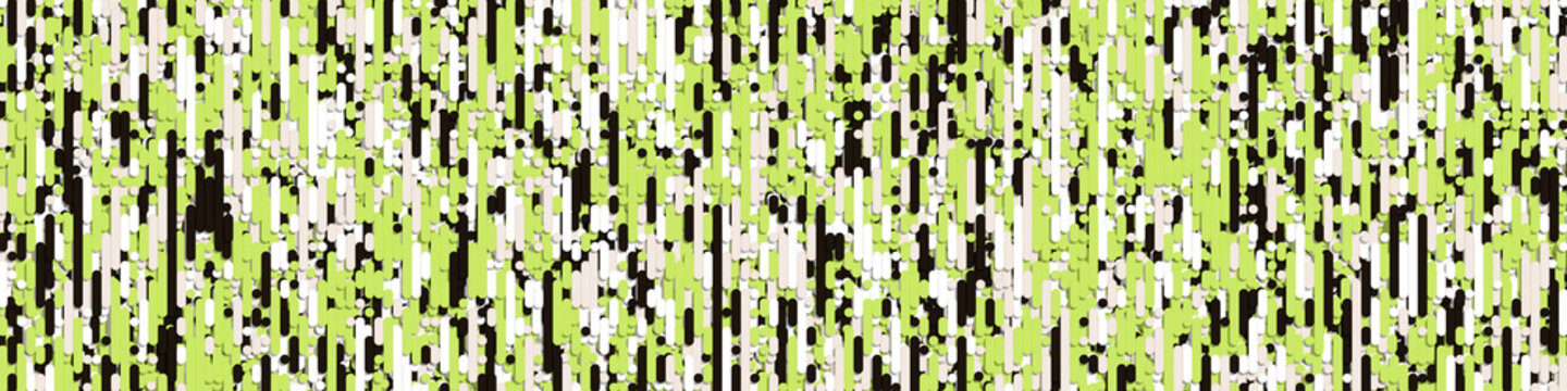 Color Abstract Lines Rain Generative Art background illustration