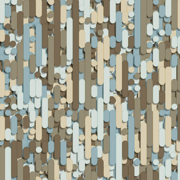 Color Abstract Lines Rain Generative Art background illustration