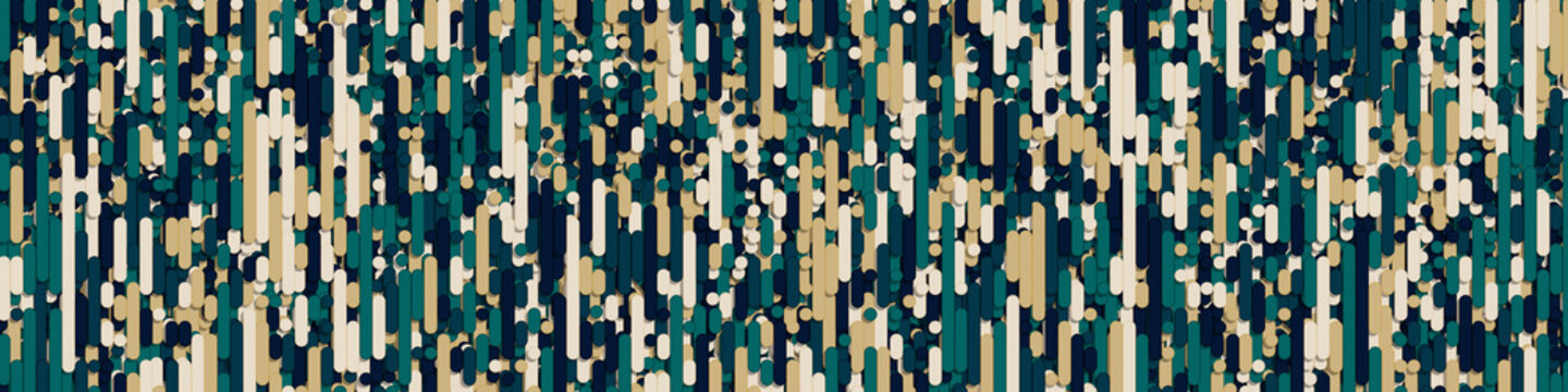 Color Abstract Lines Rain Generative Art background illustration