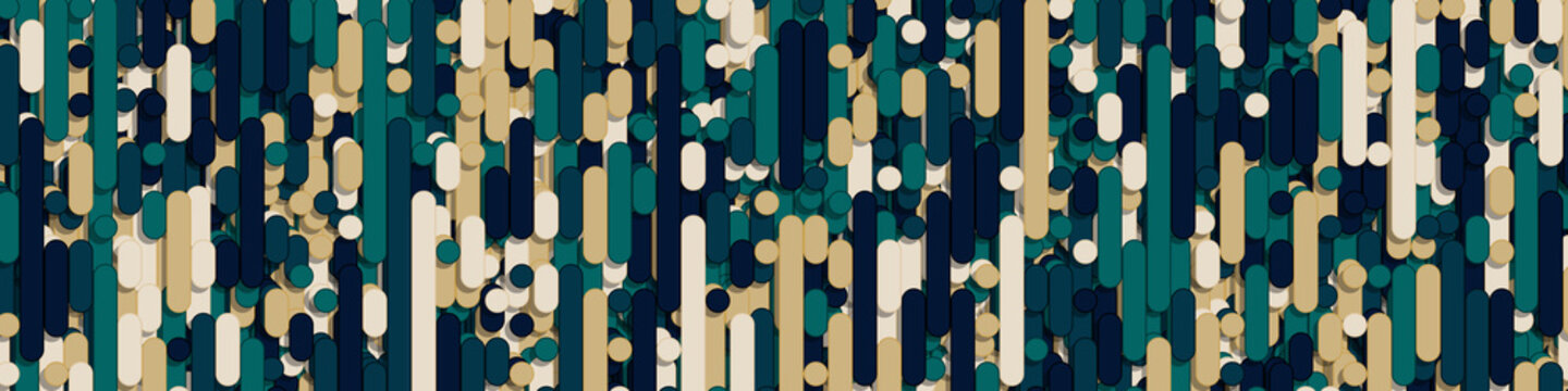 Color Abstract Lines Rain Generative Art background illustration