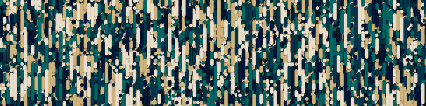 Color Abstract Lines Rain Generative Art background illustration