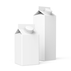 Beverage Paper Box Pack Mockup Round Cap 3d Render