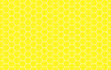 Materiał do szycia Honeycomb seamless pattern. Vector hexagon background