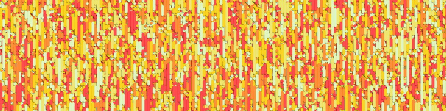 Color Abstract Lines Rain Generative Art background illustration