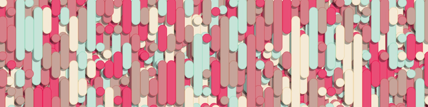 Color Abstract Lines Rain Generative Art background illustration