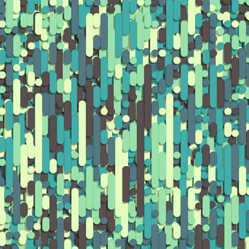 Color Abstract Lines Rain Generative Art background illustration