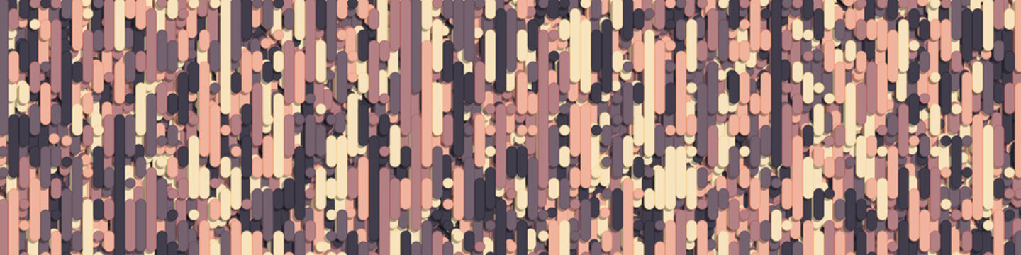 Color Abstract Lines Rain Generative Art background illustration