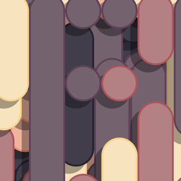 Color Abstract Lines Rain Generative Art background illustration