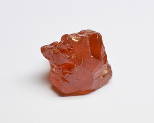Spessartine Garnet Nigeria raw gemstone crystal