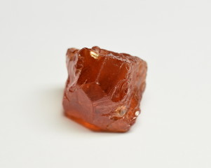 Spessartine Garnet Nigeria raw gemstone crystal