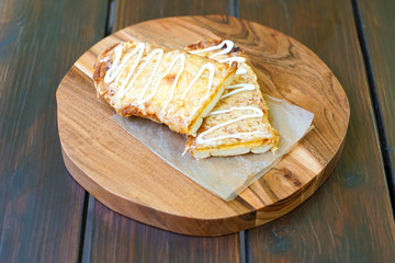 Fast food on a restaurant table