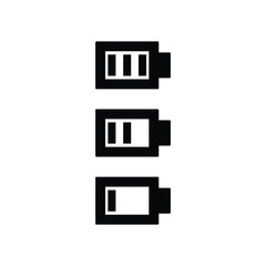 Battery icon design , battery level