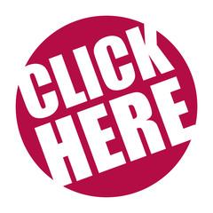 red vector banner click here