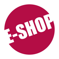 red vector banner eshop