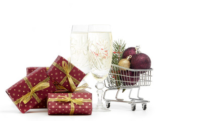 Christmas and New Year shopping.
