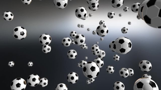Flying Soccer ball