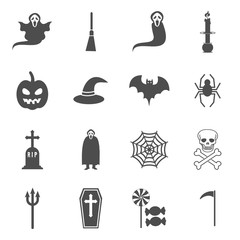 Fototapeta premium Halloween icon vector design symbol