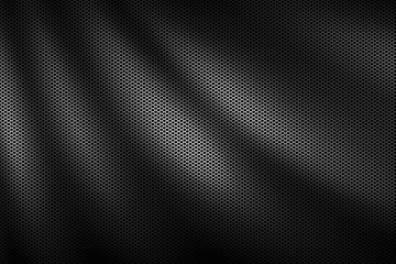 black wave metallic mesh. metal background and texture.