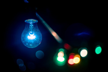 Gl&uuml;hlampe, lichterkette