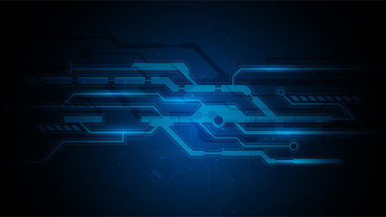 circuit line pattern tech concept darkness background design