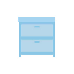 Furniture design, Home room decoration interior modern house and decor theme Vector illustration