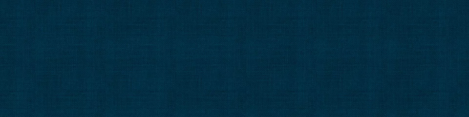 Fotobehang Close-up textuur van natuurlijk geweven doek in donkerblauwe of groenblauw kleur. Stoffentextuur van natuurlijk katoen of linnen textielmateriaal. Naadloze achtergrond. © Papin_Lab