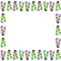 The Amazing of Beautiful Flower Illustration, Background