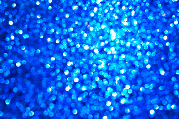 blue glitter abstract background