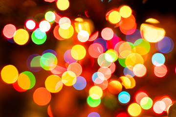 christmas bokeh lights backgorund © Alejandro