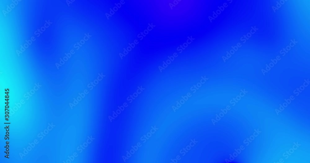 Aufkleber Abstract color gradient background with iridescent fluid flow effect. Liquid color flow gradient pattern and abstract distortion blue and yellow on translucent matte background