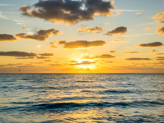 Sunrise over the Atlantic Ocean