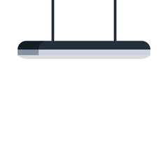 lamp light hanging isolated icon vector illustration design