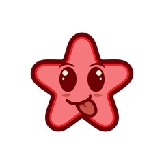 star character design mascot vector