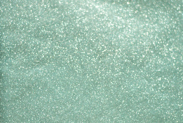 Abstract blue shiny Christmas background. Background for holiday cards. Blur, bokeh.