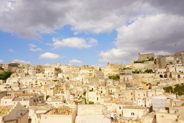 Obraz premium Gród Matera we Włoszech