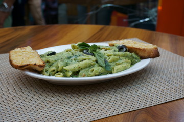 Basil Pesto Pasta