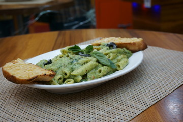 Basil Pesto Pasta