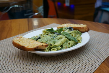 Basil Pesto Pasta