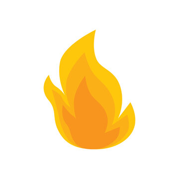 fire flame symbol design