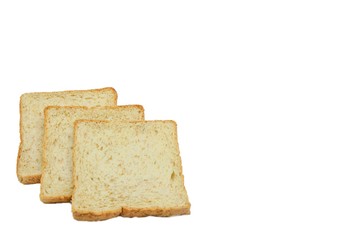 toast wheat bread sliced isolated on white background,some white bread slices pile up on white background,Sliced white bread,Slices of wheat bread isolated on white,Whole wheat bread and sandwich brea