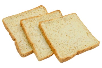 toast wheat bread sliced isolated on white background,some white bread slices pile up on white background,Sliced white bread,Slices of wheat bread isolated on white,Whole wheat bread and sandwich brea