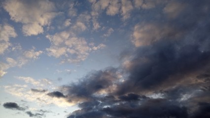 Naklejka na ściany i meble Image Of Clouds In The Sky