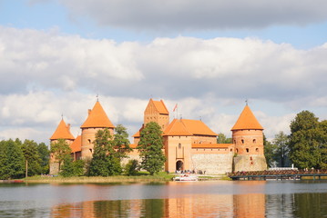 Trakai Castle in Lithuania